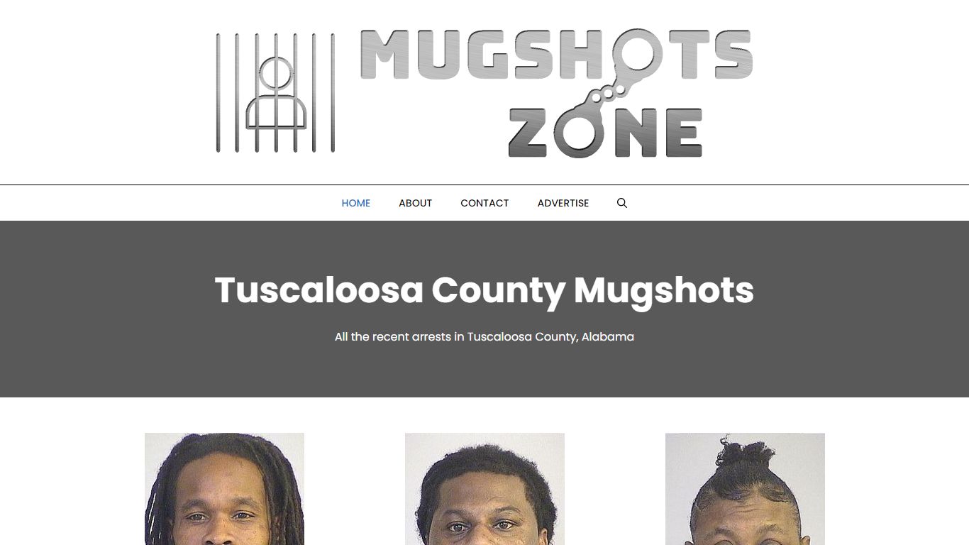 Tuscaloosa County Mugshots Zone
